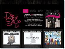 Tablet Screenshot of dayofshowsupplies.com